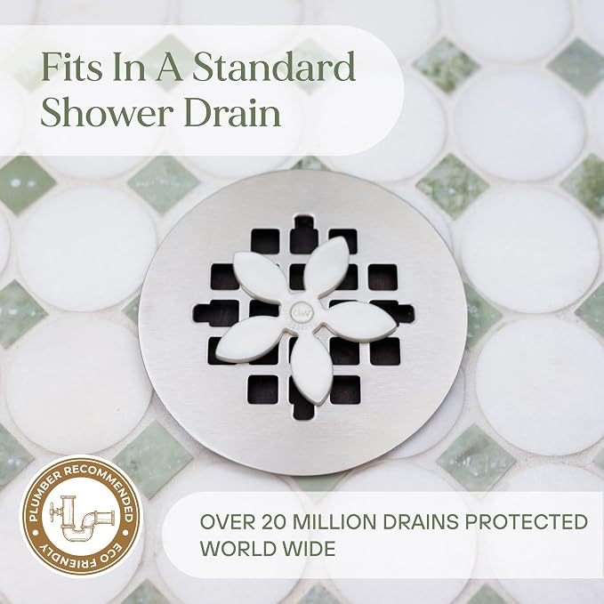 Shower Drain Hair Catcher – Disposable Bathroom Hair Trap, Helps Prevent Clogs - Image 8