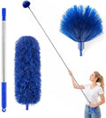 Cobweb Duster with Extension Pole, Spider Web Brush, Washable Cleaning Kit by Unknown