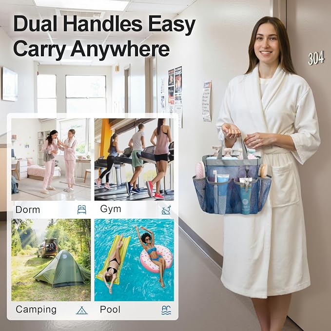Mesh Shower Caddy Portable - Image 5