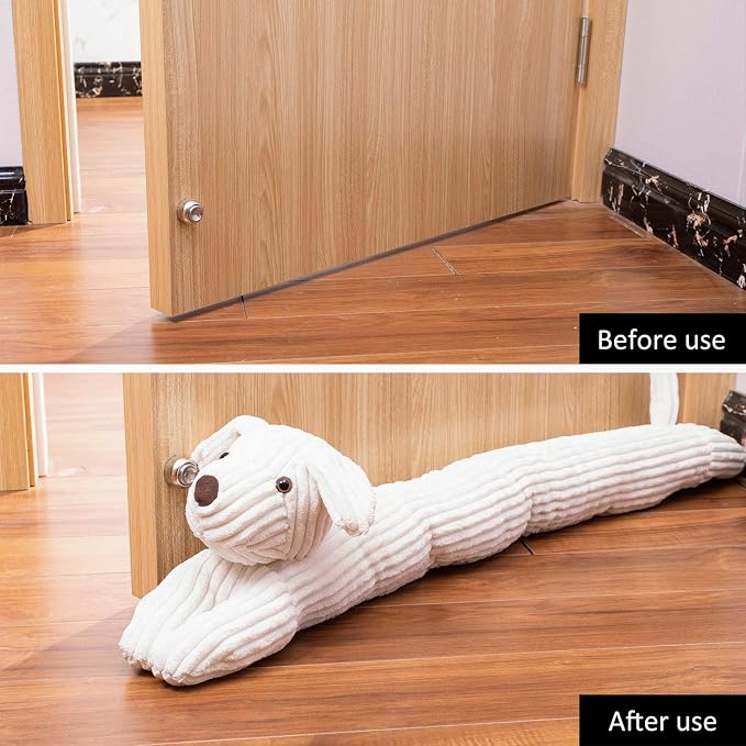 SWISSELITE 36 Inch Under Door Stopper, Decorative Door Noise Blocker | Weighted - Image 5