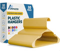 Lifemaster Plastic Clothes Hangers – Heavy Duty Hanger Set, by LIFEMASTER