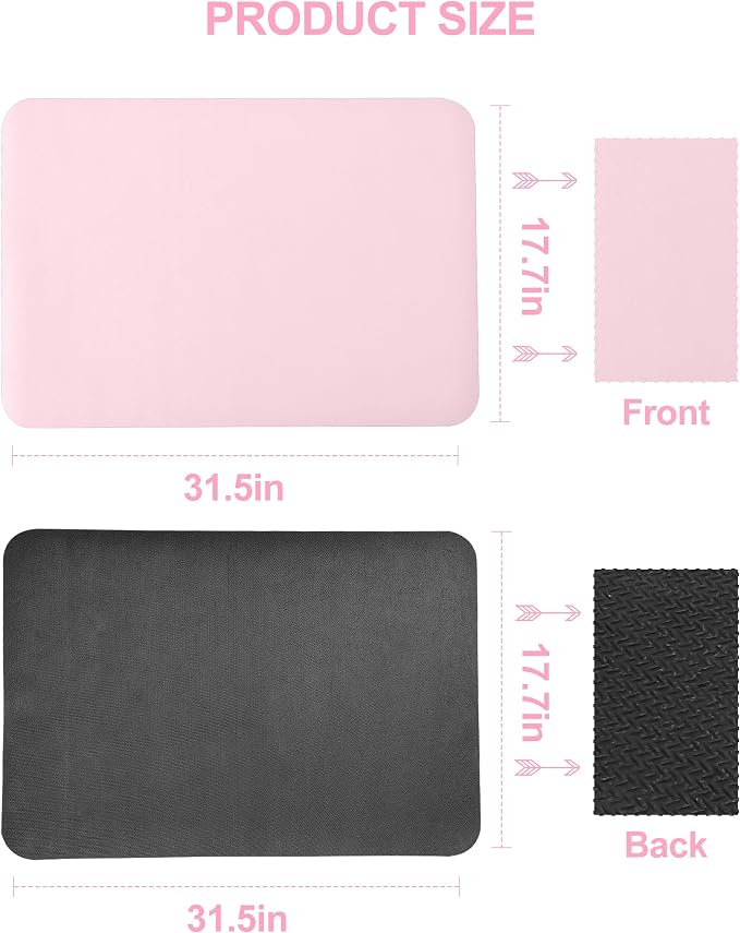 Dish Drying Mat for Kitchen Counter, Rubber Backed | Hide Stain Anti Absorbent - Image 7