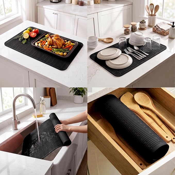 MicoYang Silicone Dish Drying Mat - Image 4