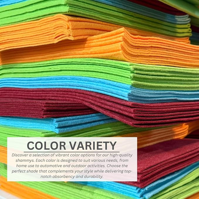 10 Pack Extra Large Original German Shammy Cloths Chamois Towels Super Absorbent - Image 8