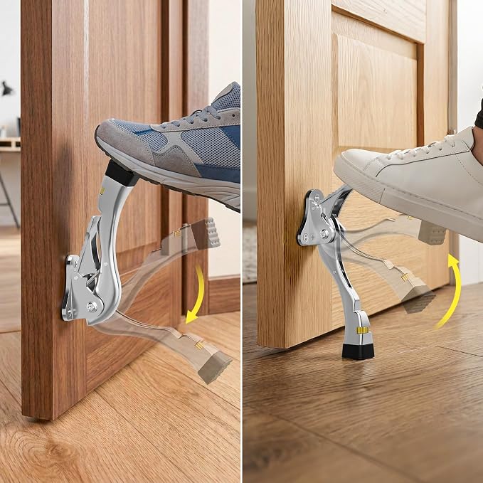 Door Stoppers, 4 Inch Kickdown Door Stop - Image 2