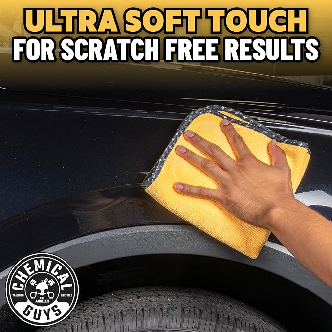 Chemical Guys, Professional Microfiber Towels, 16 x 16 in, 3 Pack - Image 9
