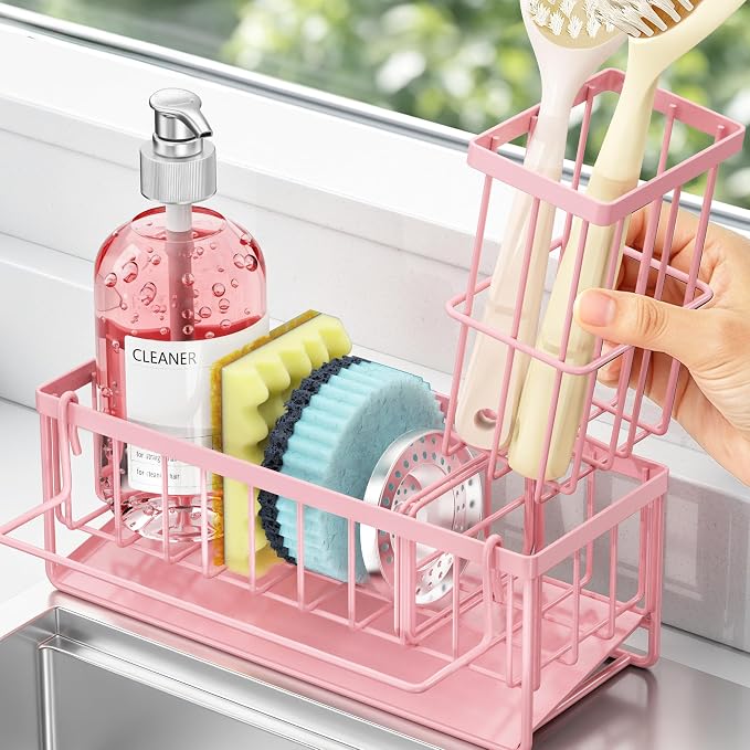 Sponge Holder for Kitchen Sink, Kitchen Sink Caddy, Kitchen Sink Sponge Holder - Image 7
