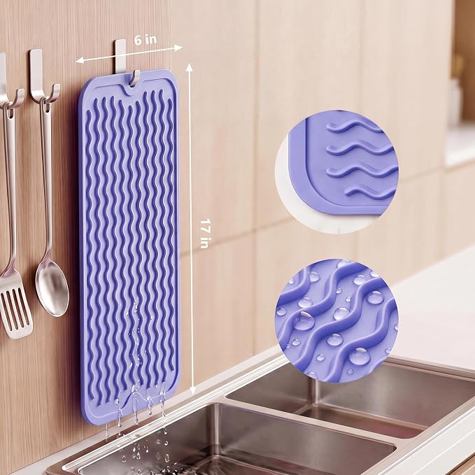 MicoYang Silicone Dish Drying Mat - Image 2