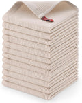Homaxy 100% Cotton Waffle Weave Dish Cloths, 12 Pack by Homaxy