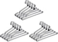 Fayleeko Wire Coat Hangers 120 Pack Strong Heavy Duty Stainless Steel Metal by Fayleeko