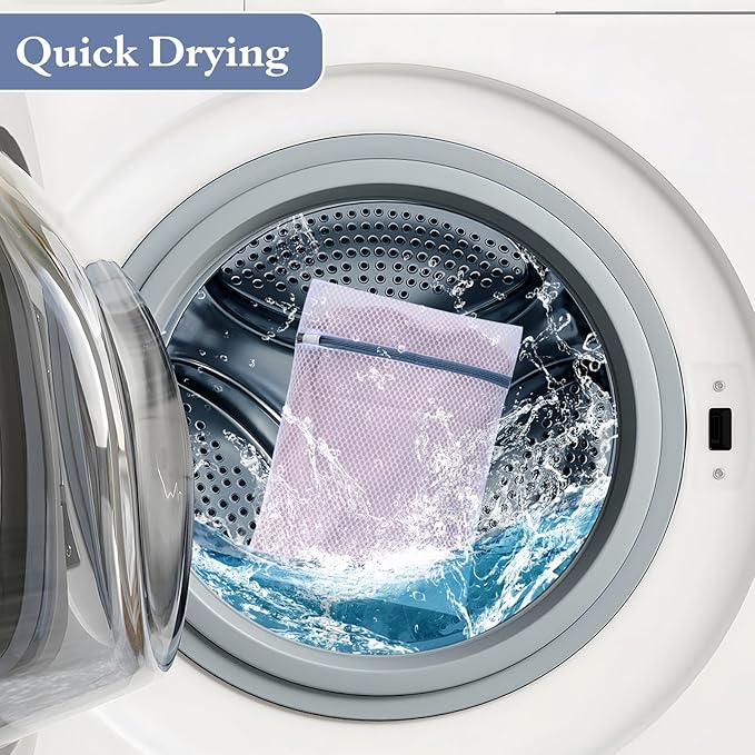 Heavy-Duty Honeycomb Mesh Laundry Bags, Delicates Protector - Image 6