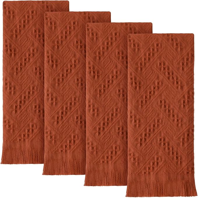 HunnmingRe 10 Pack Boho Hand Towel by HunnmingRe