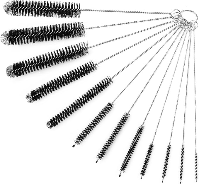 Ixiaoyoo 12 Pcs Straw Cleaner Brushes Set, 8.2 Inch Nylon Cleaning Brush | by Ixiaoyoo