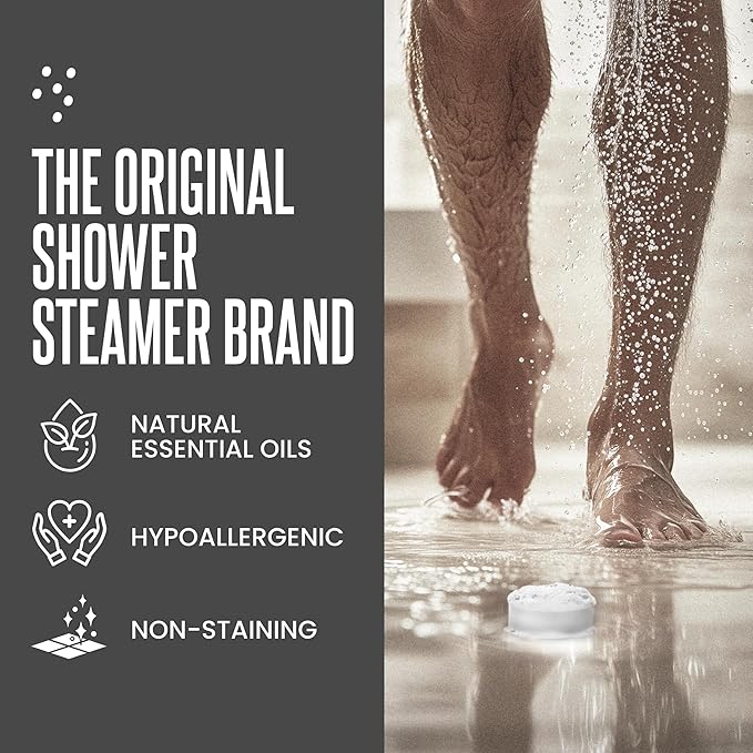 Cleverfy Shower Steamers Aromatherapy - Valentines Day Gifts for Him, Her, Husband, Boyfriend,Teen Girls and Boys - Valentines Gifts for Him, Her, Men and Women- 6 Tablets