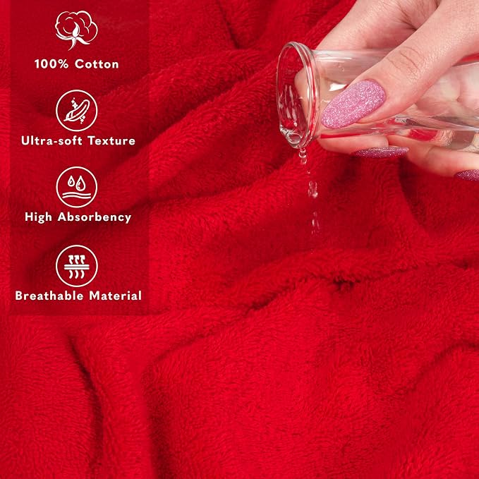 American Soft Linen 100% Cotton Luxury Turkish Towels, 35x70 XL Bath Sheet | - Image 4