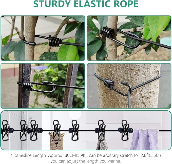 Travel Clothesline, Retractable Clothesline, Travel - Image 5