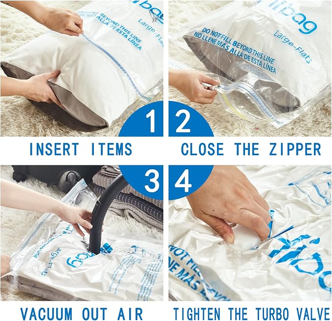 30 Combo Vacuum Storage Bags, Vacuum Seal Bags - Image 6