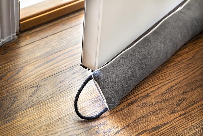 Duck Brand Weighted Door Draft Stopper, Block Drafts, & Reduce Noise, Under - Image 3