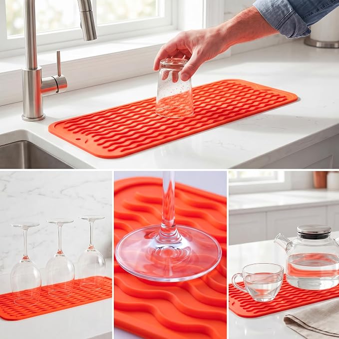 MicoYang Silicone Dish Drying Mat - Image 4