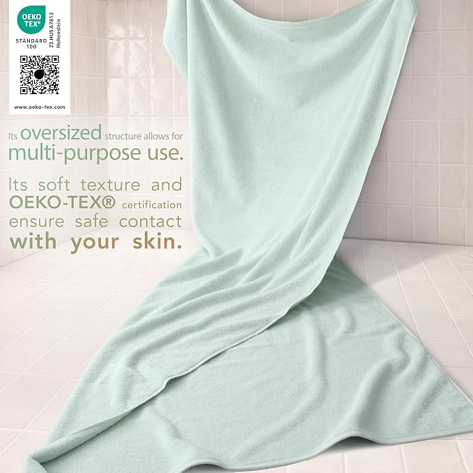 Cotton Paradise 100% Cotton Turkish Towel, Soft Absorbent Quick Dry, 40x80 - Image 3