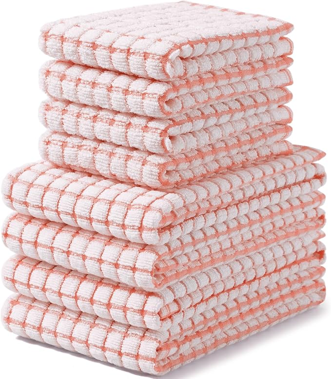 Homaxy Kitchen Towels and Dishcloths Set by Homaxy