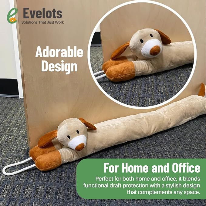 Evelots Under Door Dog Draft Stopper - Image 2