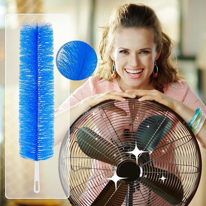 Fan Cleaner Brush, Fan Brush Cobweb Duster Microfiber Duster Ideal - Image 6