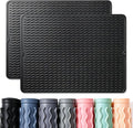 2 Pack Caketime Silicone Dish Drying Mat by CAKETIME