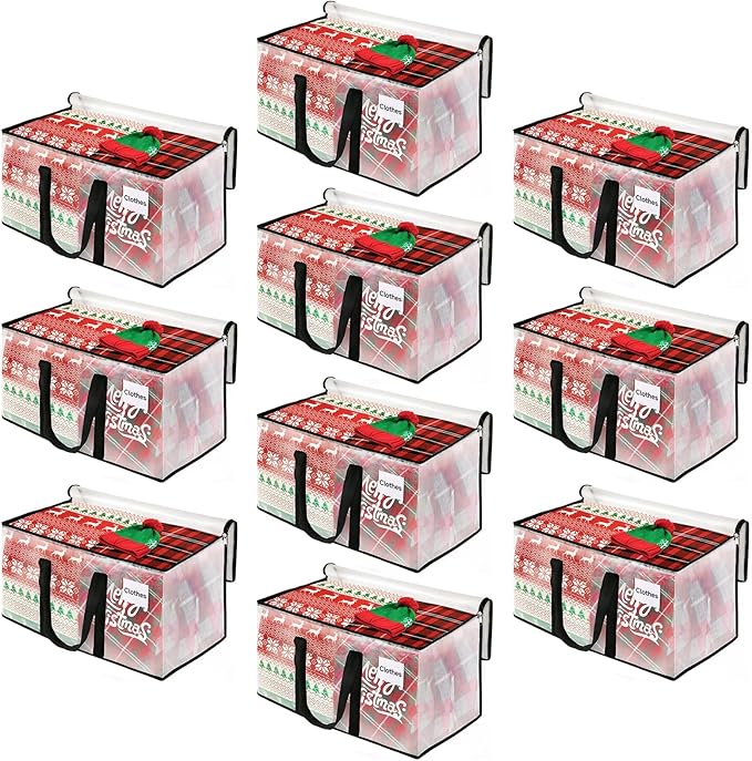 BlissTotes Moving Bags, 125L 10-Pack Storage Bags, Moving Boxes | Moving Box by BlissTotes