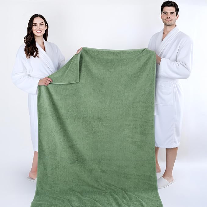 Cotton Paradise 100% Cotton Turkish Towel, Soft Absorbent Quick Dry, 40x80 - Image 5