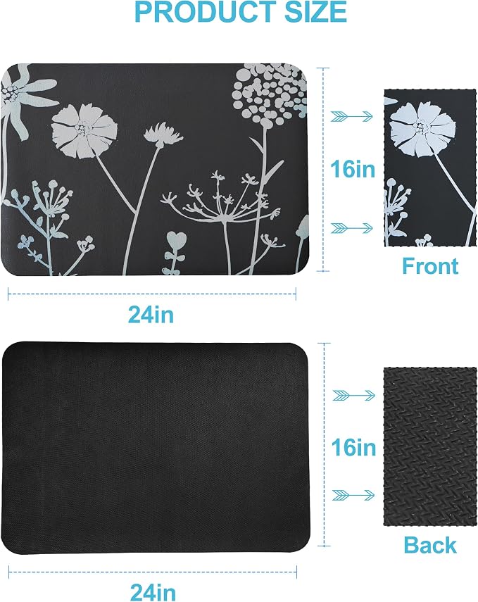Dish Drying Mat for Kitchen Counter, Non-slip Drying Mat for Coffee Machine - Image 7