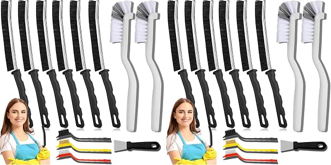 Crevice Cleaning Brush 24-Pack by AUDELN