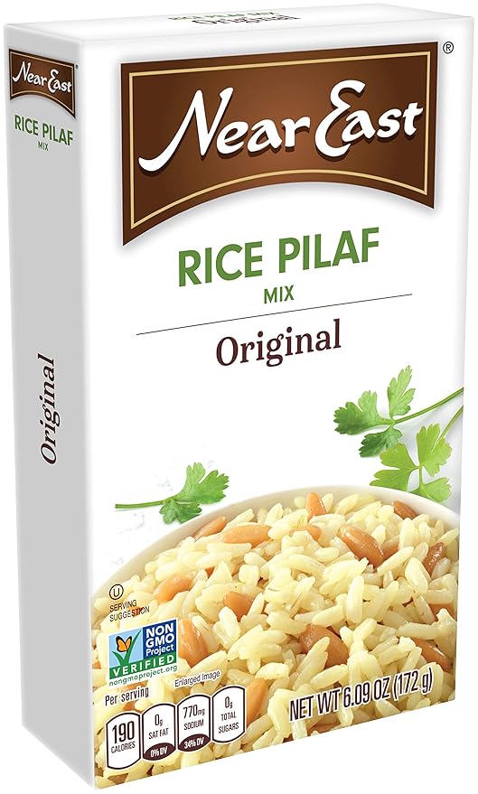 Near East Rice Pilaf Mix, Original, 6.09 Ounce (Pack of 12 Boxes)