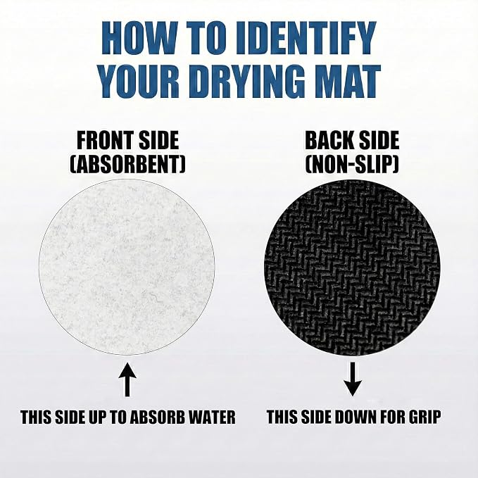 2PCS Kitchen Bathroom Faucet Mat - Image 8
