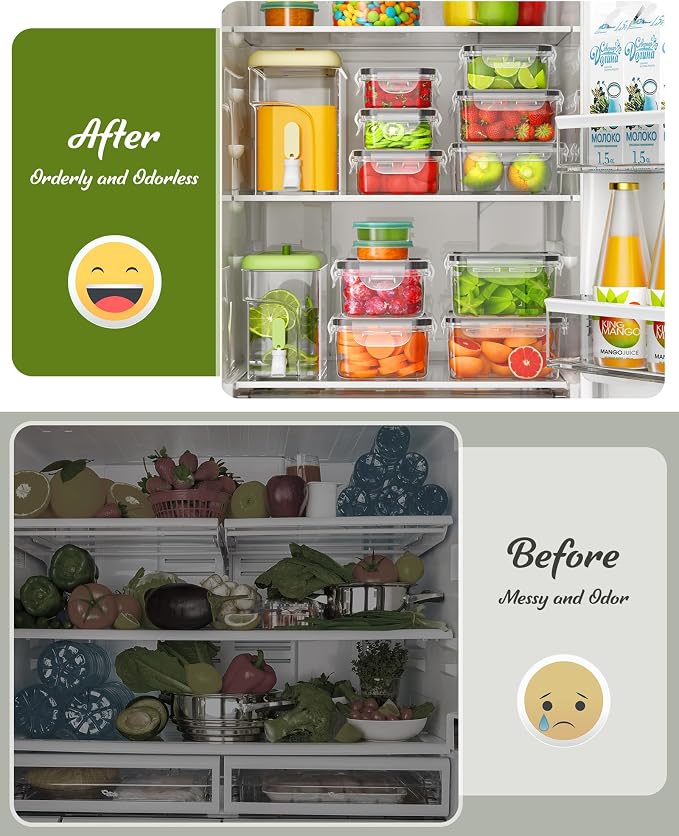 Canfanni 40 Piece Food Storage Containers - Image 4