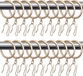 Qunclay 100 Set 1.26 Inch Metal Curtain Rings by Qunclay