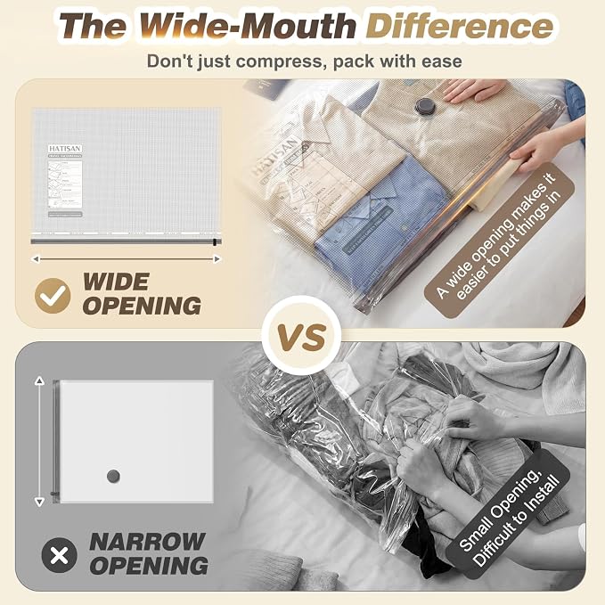Vacuum Seal Bags for Clothing Travel - Image 5