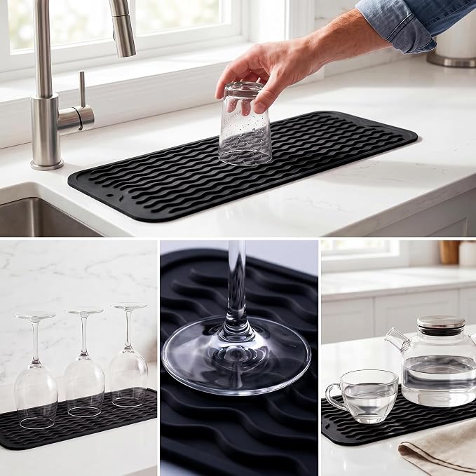 MicoYang Silicone Dish Drying Mat - Image 4