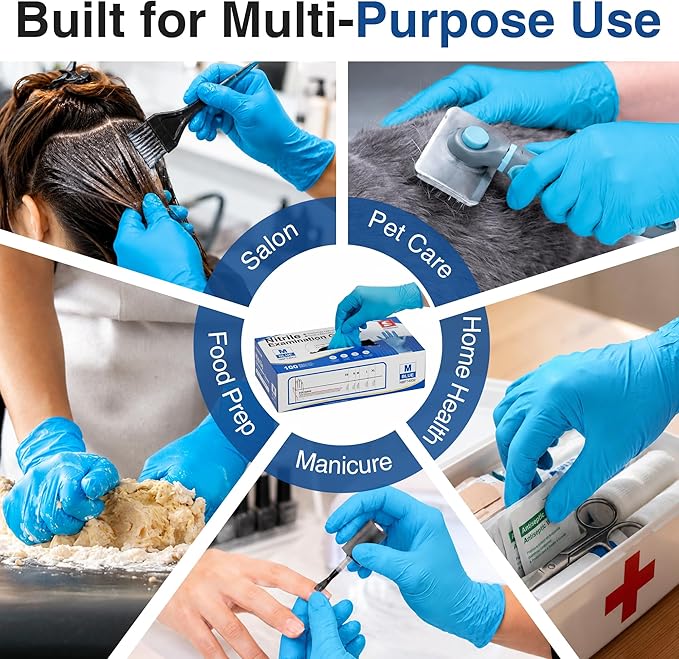 Schneider Medical Exam Glove, Gloves Disposable Latex Free, Powder Free - Image 7