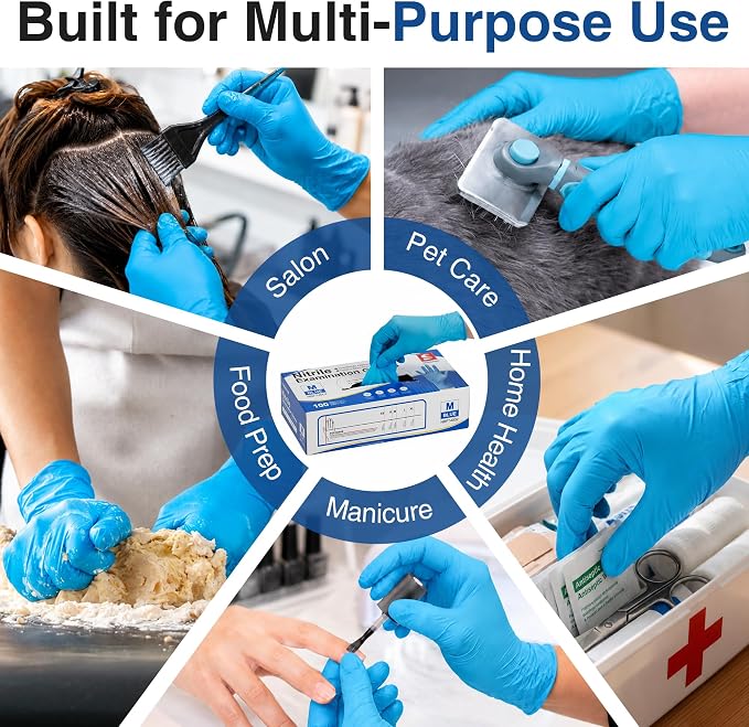 Schneider Medical Exam Glove, Gloves Disposable Latex Free, Powder Free - Image 7