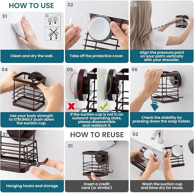 TAILI Patented Suction Cup Toothbrush Holders - Image 9