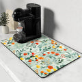 Rnivvi Coffee Mat, Hide Stain Rubber Backed Absorbent Dish Drying Pad by Rnivvi