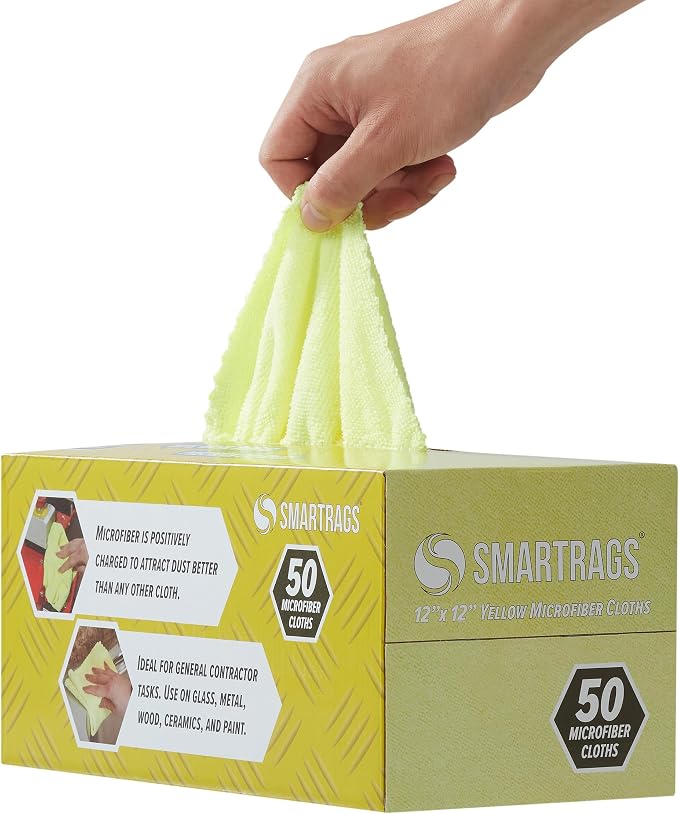 Arkwright Smart Rags Microfiber Cleaning Cloths, Pallet of 14400, Lint Free 180 - Image 3