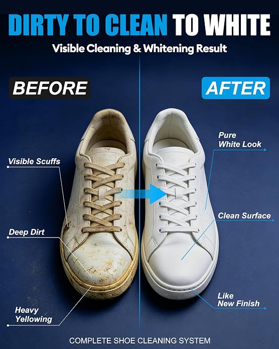 Jevvu Shoe Cleaner, Sneaker Cleaner Foam - Image 4