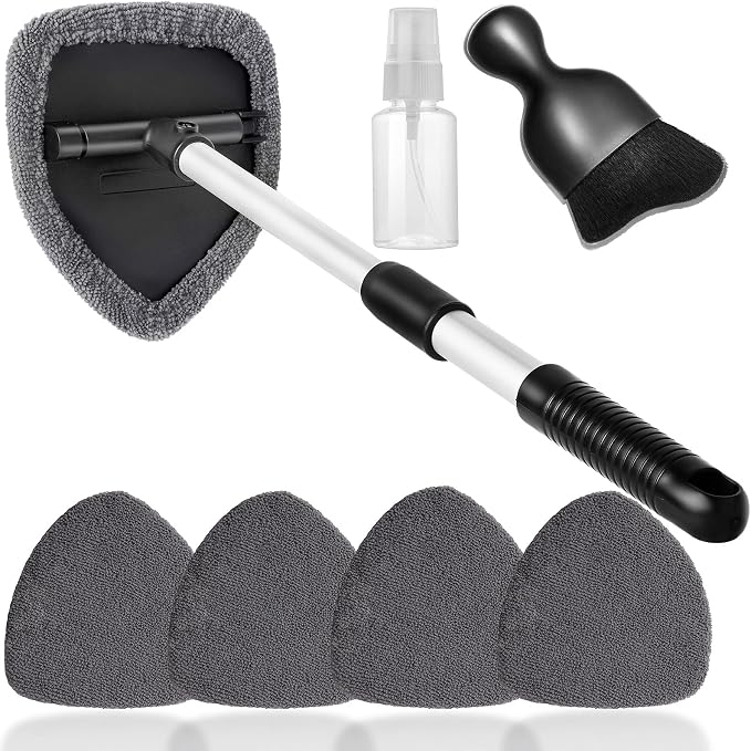 Qydipclin 7pcs Windshield Cleaner Tool Car Window Cleaning Wash Kit - Image 7