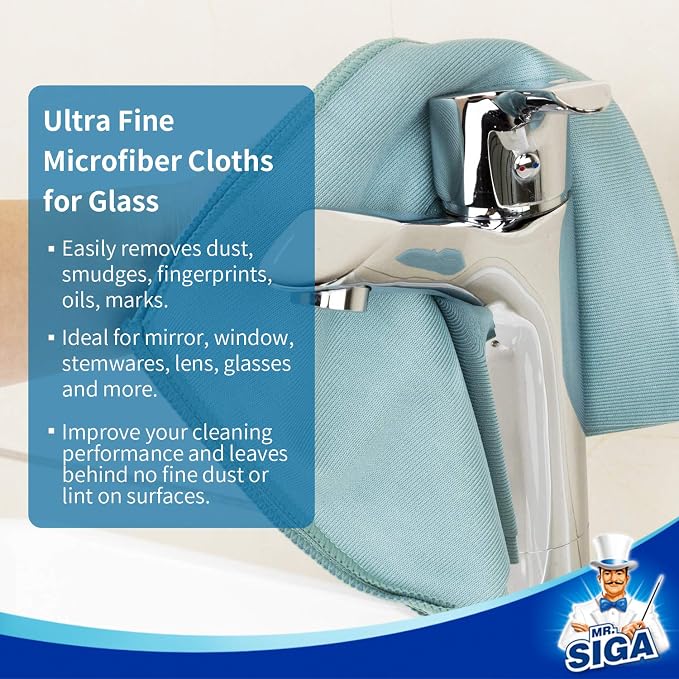 MR.SIGA Ultra Fine Microfiber Cloths - Image 6
