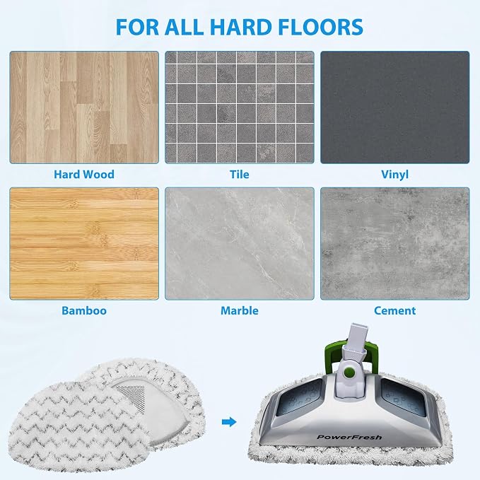 6 Pack Steam Mop Replacement Pads Washable - Image 6