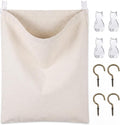Reusable Dirty Rag Storage Linen Bag, Solid Color by Ribbonlic