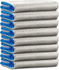 Ekedalen Microfiber Cleaning Cloth Lint Free Glass Polish, Light Grey by Ekedalen