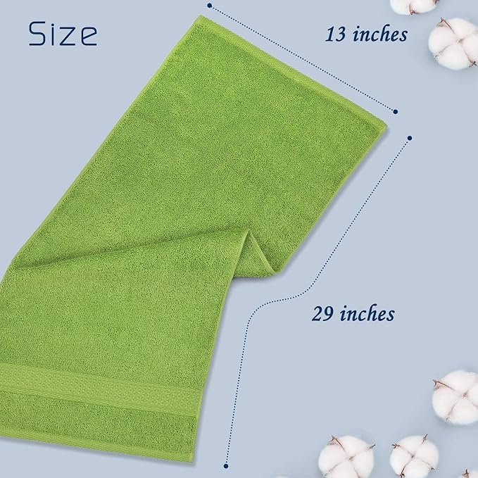 Cleanbear Hand Towels 12 Pack 6 Colors - Image 6
